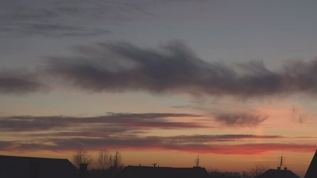 sunrise over the river