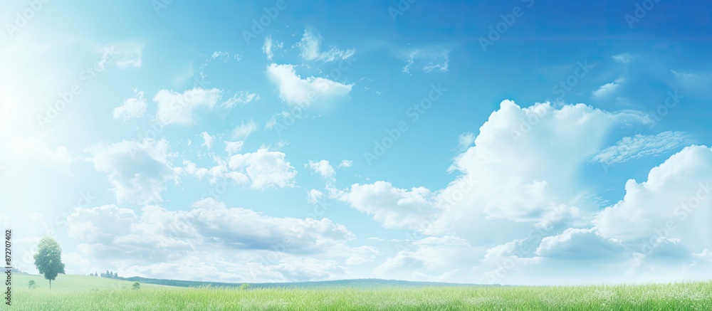 Poster free nature sky background with copy space image for product or ad design.