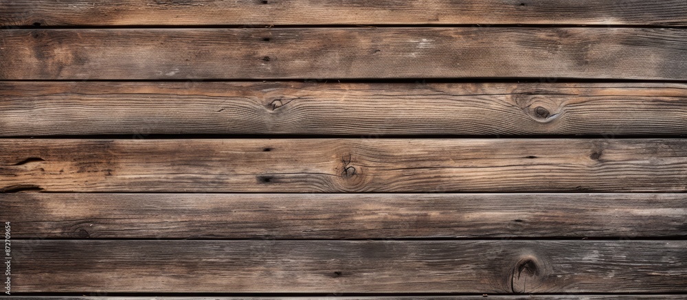 Poster copy space image of a weathered horizontal plank wall provides a rustic backdrop.