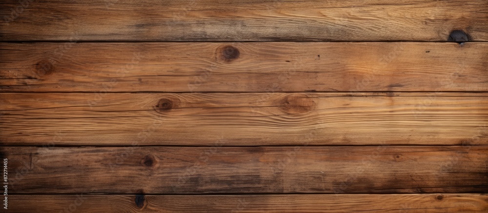 Aufkleber Top view of a background with a textured soft wood surface, perfect for design with ample copy space image.