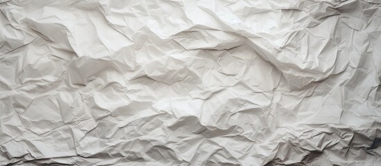 Obraz premium Background of old crumpled paper texture with copy space image.