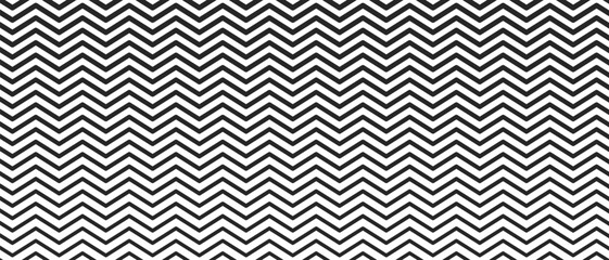 Black zig zag seamless pattern background vector image. Abstract geometric modern design. Fashion graphic. Decorative background for wallpaper, textile, paper, wrapping.Vector Illustration. 