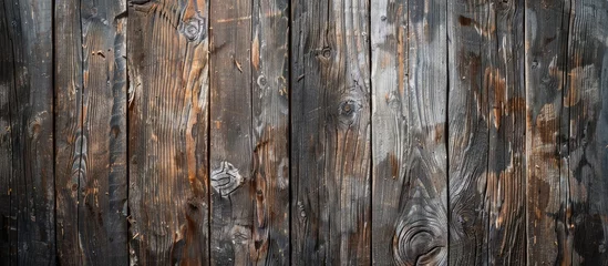 A wooden panel featuring a wood background texture with copy space image. © Gular
