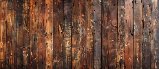 A wooden panel featuring a wood background texture with copy space image. © Gular