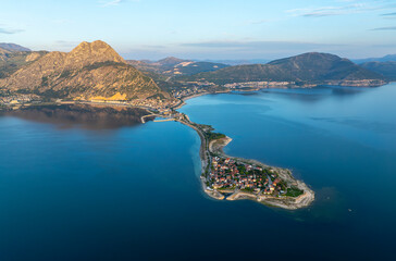 Lake Egirdir of Turkey is situated in the Isparta province. It is also known as the 'seven colored...