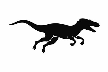 dinosaur illustration , dinosaur vector illustration, dinosaur silhouette, animal silhouette isolated vector Illustration, png, Funny cute dinosaur, Jumping cartoon Pats