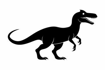 dinosaur illustration , dinosaur vector illustration, dinosaur silhouette, animal silhouette isolated vector Illustration, png, Funny cute dinosaur, Jumping cartoon Pats