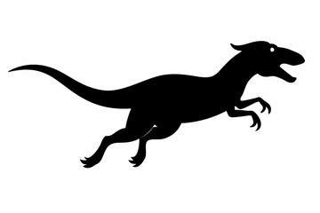 dinosaur illustration , dinosaur vector illustration, dinosaur silhouette, animal silhouette isolated vector Illustration, png, Funny cute dinosaur, Jumping cartoon Pats