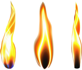 Candle flame sticker transparent background PNG clipart