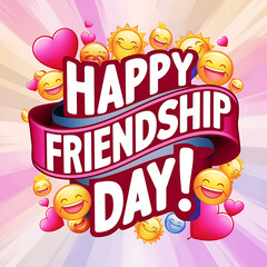Happy Friendship Day Celebration poster