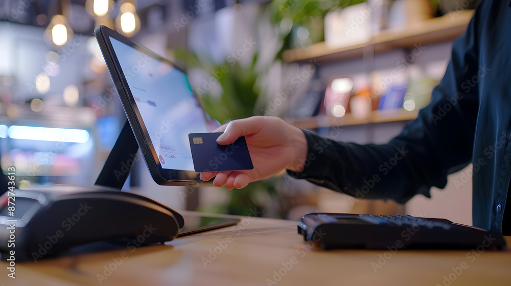 Poster efficient and seamless checkout process for digital stores and one click purchases