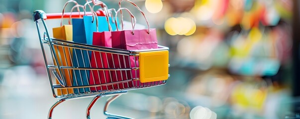 Digital Shopping Cart with Loyalty Program Rewards for Frequent Buyers