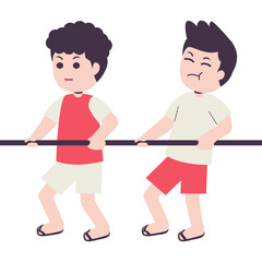 Lomba Tujuh Belasan - Tarik Tambang Tug of War