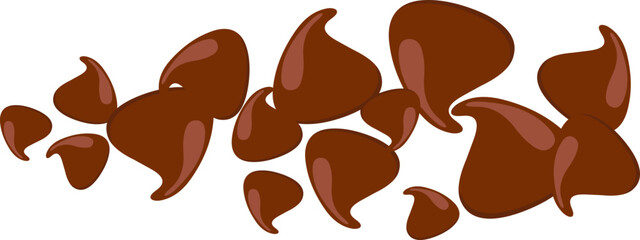 Chocolate Chips Illustration