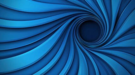 Vibrant abstract poster with blue hues and dynamic technology network design, ideal for digital projects.