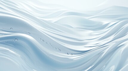 Fototapeta premium Vibrant closeup water surface with splash and bubbles. Dynamic abstract background for design projects.