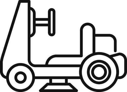 recommend clip art: Lawn mower machine using modern cutting system for garden care, professional gardening equipment