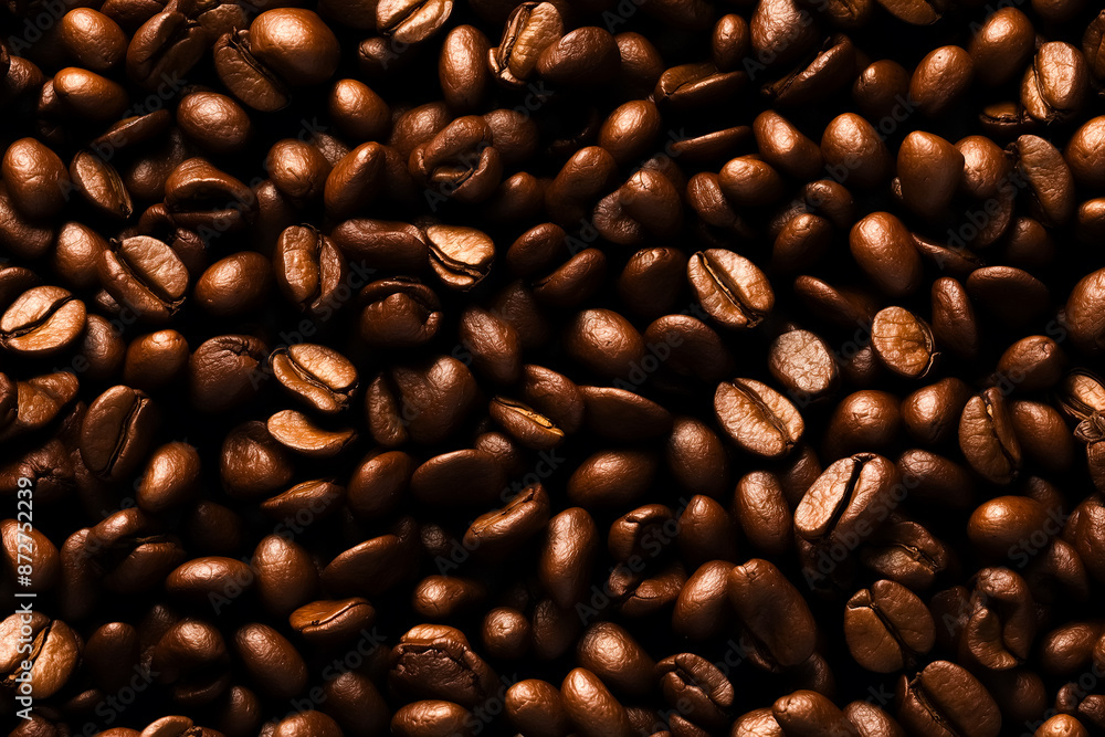 Poster Coffee Beans Texture