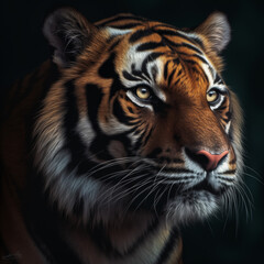 Naklejka premium tiger