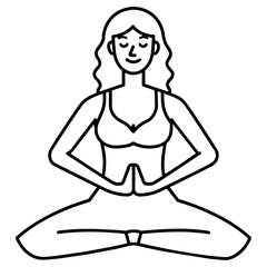  Women Yoga Poses on White Background: Enhancing Wellness and Flexibility