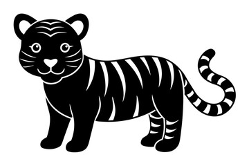 black panther vector , tiger vector illustration, goat silhouette, animal silhouette isolated vector Illustration, png, Funny cute lion, Jumping cartoon Pats