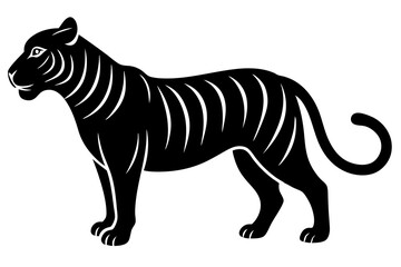 black panther vector , tiger vector illustration, goat silhouette, animal silhouette isolated vector Illustration, png, Funny cute lion, Jumping cartoon Pats