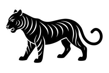 black panther vector , tiger vector illustration, goat silhouette, animal silhouette isolated vector Illustration, png, Funny cute lion, Jumping cartoon Pats