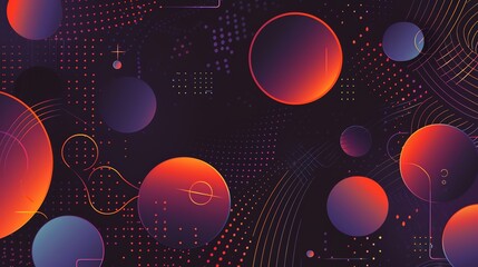 Ai-themed pattern background for debt settlement company