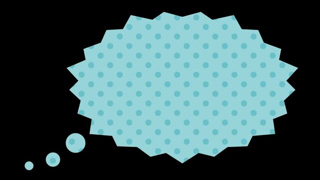 shape speech balloon simple cloud icon background	
