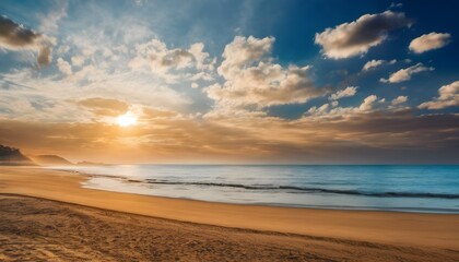 Obraz premium sunset on the beach