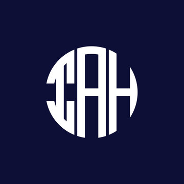 iah circle logo design