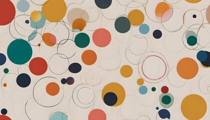 seamless pattern with circles