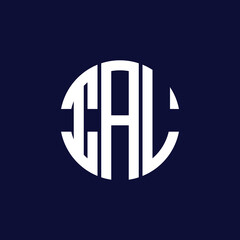 Obraz premium ial circle logo design