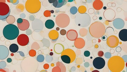 seamless pattern with circles