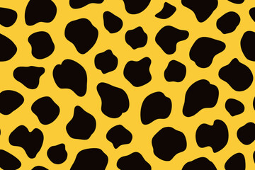 Abstract modern leopard seamless pattern. Animals trendy background. 