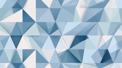 Abstract Geometric Blue and White Pattern, background