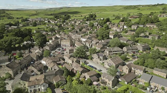 Grassington village, Yorkshire Dales National park, England