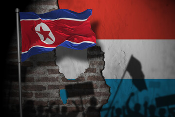 Relations between luxembourg and north korea