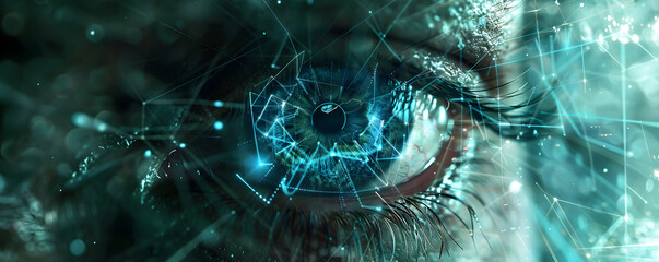 Biometric Eye Scan for Secure Financial Access with Iris Security and High Tech Authentication