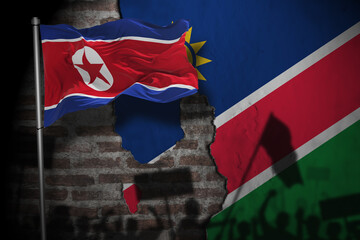 Relations between namibia and north korea