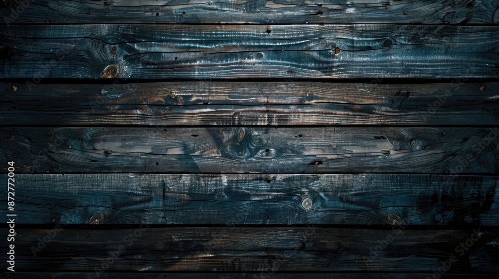 Poster wooden planks background with dark texture and empty space