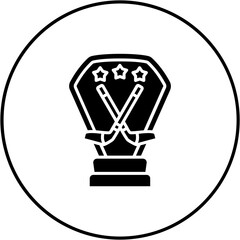 Hockey trophy Icon