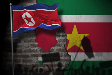 Relations between suriname and north korea