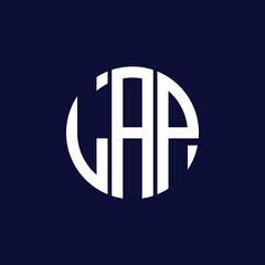 lap circle logo design