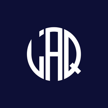 laq circle logo design