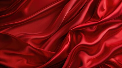 Obraz premium Elegant background in red satin or silk for text wallpaper weddings or design