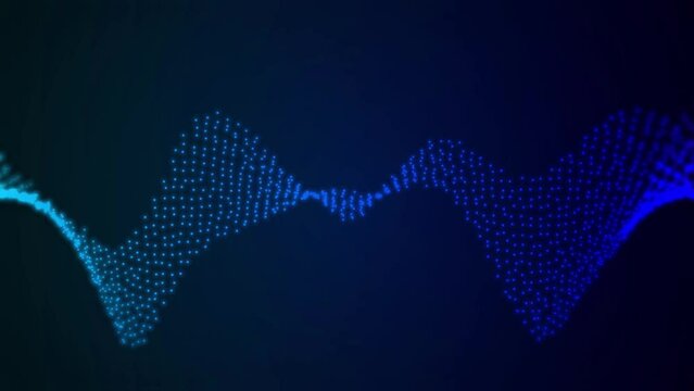 technology abstract digital matrix particle futuristic cyber	
