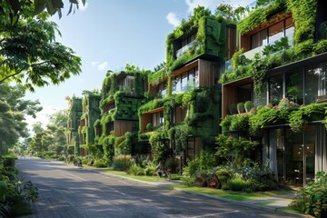 A visionary green city on Earth, highlighting world environment and sustainable development through innovative design.