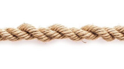 Fototapeta premium white background isolated rope