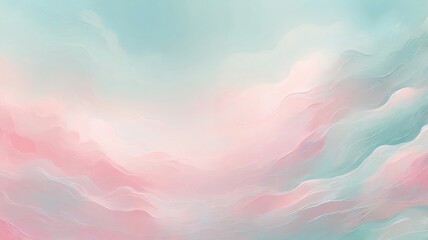 abstract blur background using soft pastel colors like light pink, baby blue, and mint green